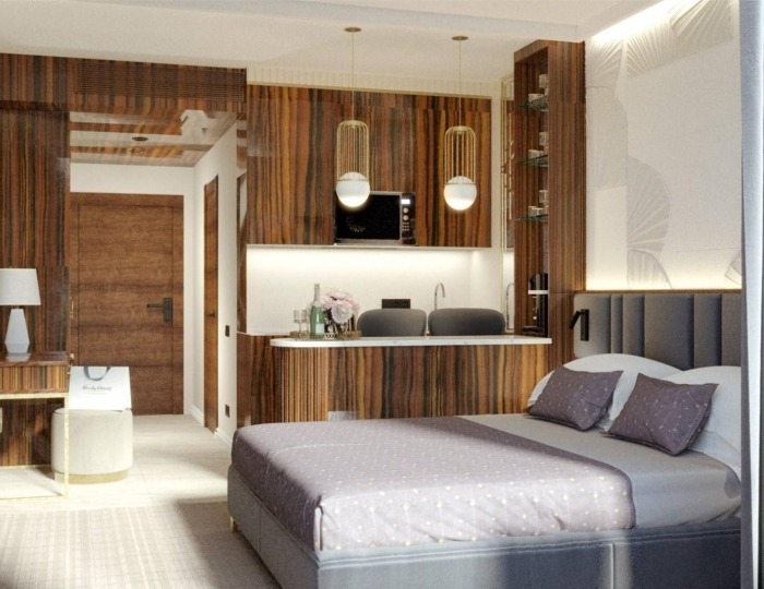 Номер студия с 1 двуспальной кроватью - Отель Marine Garden Sochi Hotel & Spa ZONT Hotel Group / Марина Гарден Отель и Спа Хоста