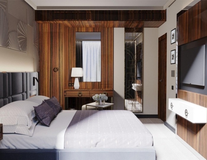 Номер люкс с 1 двуспальной кроватью - Отель Marine Garden Sochi Hotel & Spa ZONT Hotel Group / Марина Гарден Отель и Спа Хоста